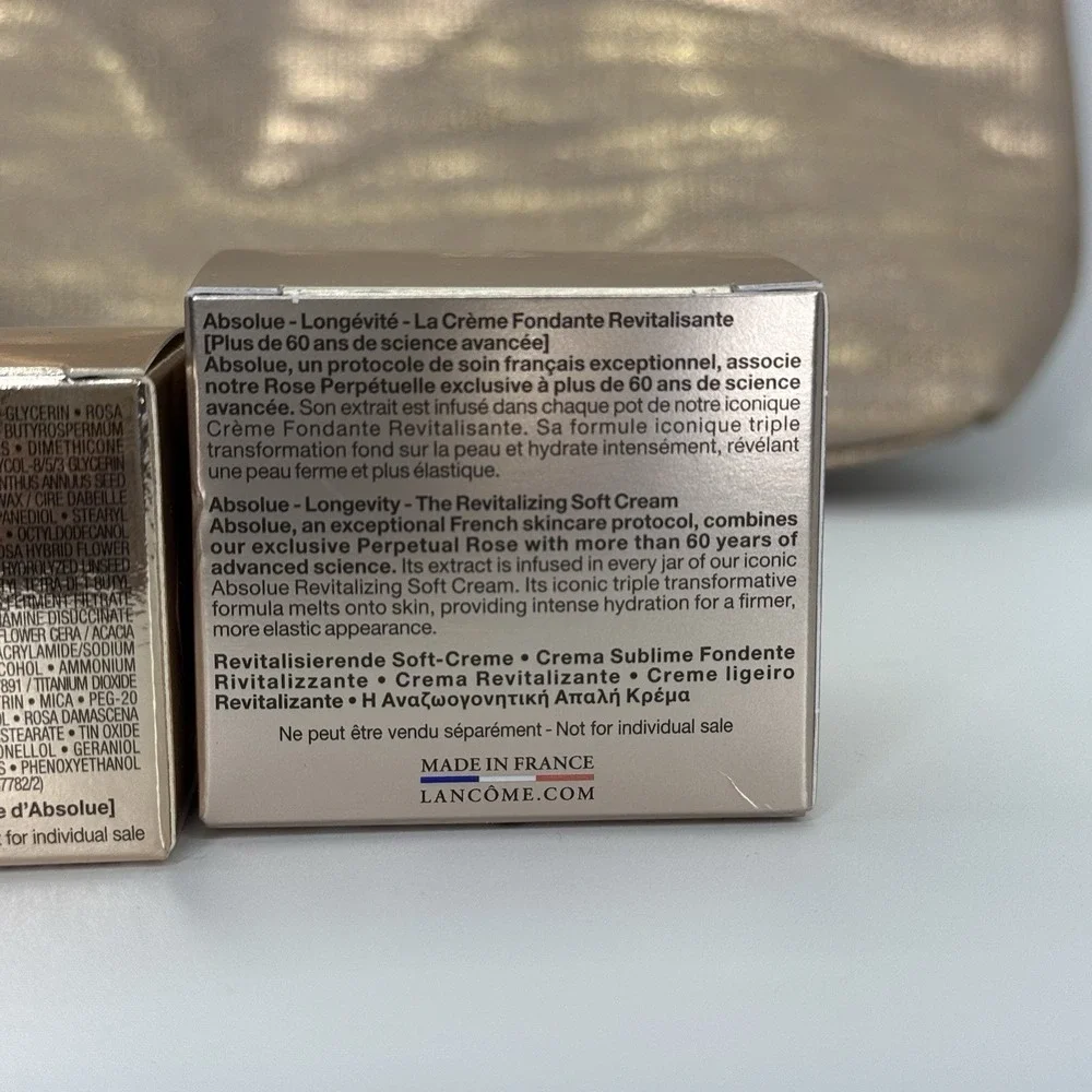 Lancôme Absolue Skincare & Hypnôse Drama Mascara Deluxe Travel Set France‎ Made